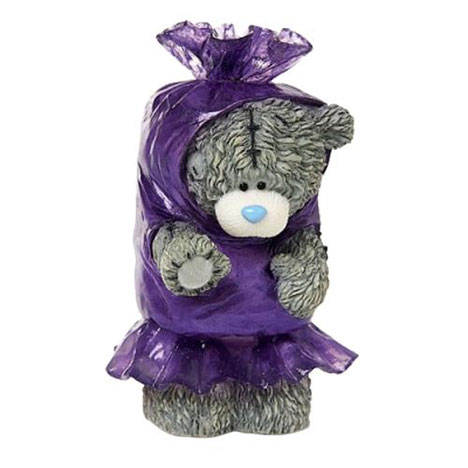 Sweet Purple Me to You Bear Figurine   £18.50