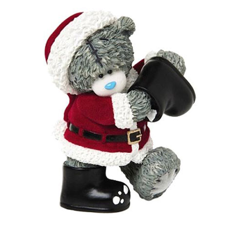 Santa Wellies In From The Cold Me to You Bear Figurine   £18.50