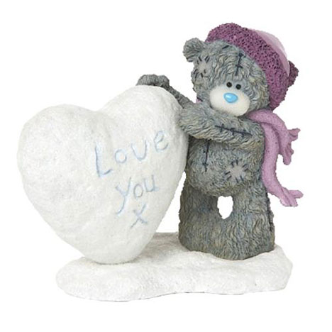 I Love You Snow Much Me to You Bear Figurine   £25.00