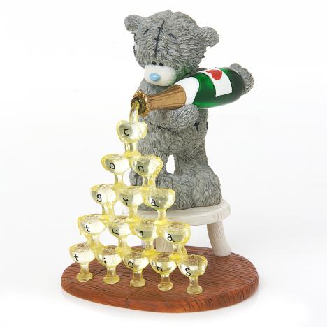 Bottoms Up Congratulations Me to You Bear Figurine   £25.00