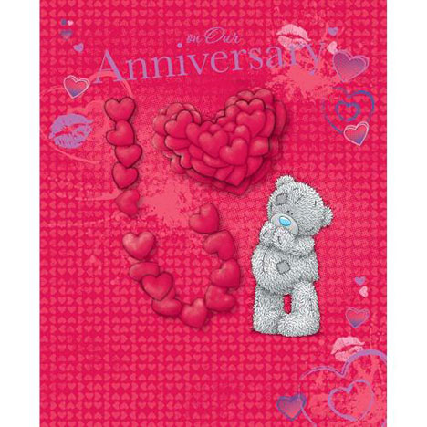 On our Anniversary Me to You Bear Card  £4.99