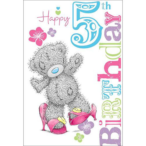 5th Birthday Me to You Bear Card  £1.69