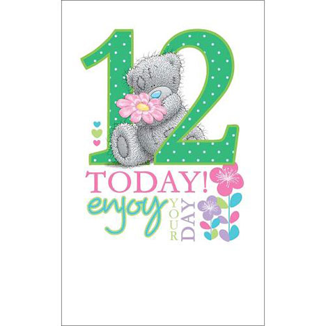 12 Today Me to You Bear Birthday Card   £1.69