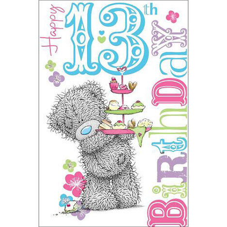 13 Today Me to You Bear Birthday Card   £1.69