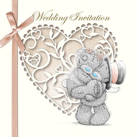 Me to You Bear Wedding Invitations (Pack of 6)   £2.99