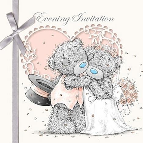 Evening Invitation Me to You Bear Cards (Pack of 6)  £2.99