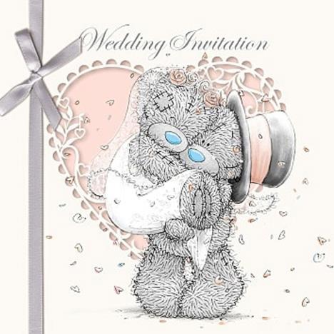 Wedding Invitation Me to You Bear Cards (Pack of 6)  £2.99