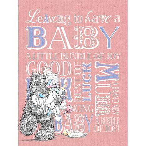 Leaving To Have A Baby Me to You Bear Card  £3.59