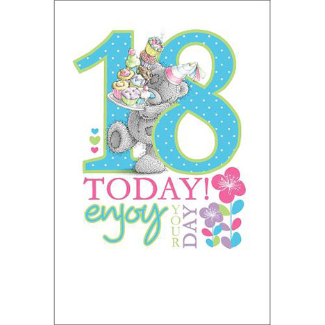 18th Birthday Large Me to You Bear Card  £3.59