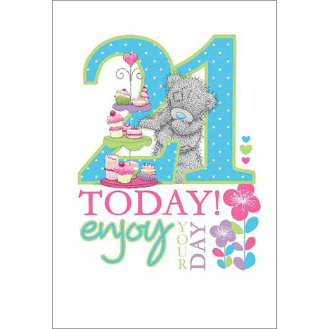 21 Today Me to You Bear 21st Birthday Card  £3.59