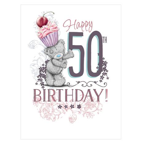 50th Birthday Large Me to You Bear Card  £3.59