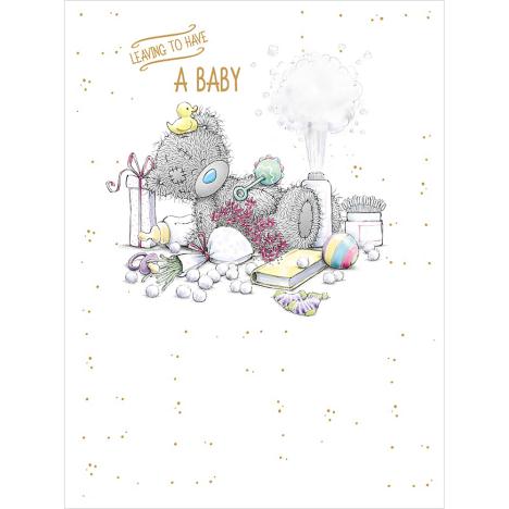 Leaving To Have A Baby Large Me to You Bear Card  £3.59