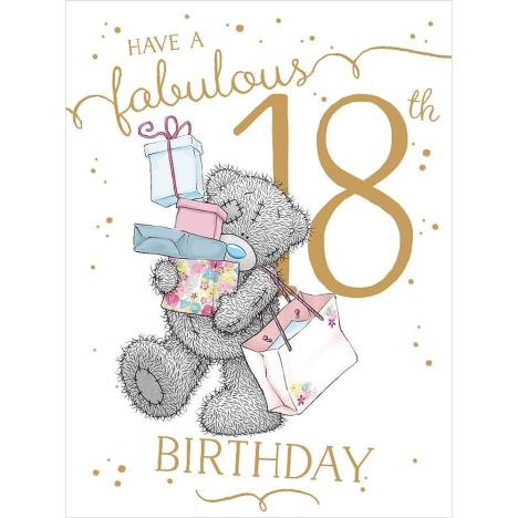 Fabulous 18th Large Me to You Bear Birthday Card  £3.59