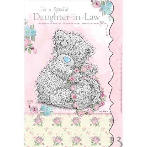 Daughter-in-Law Birthday me to You Bear Card  £2.40