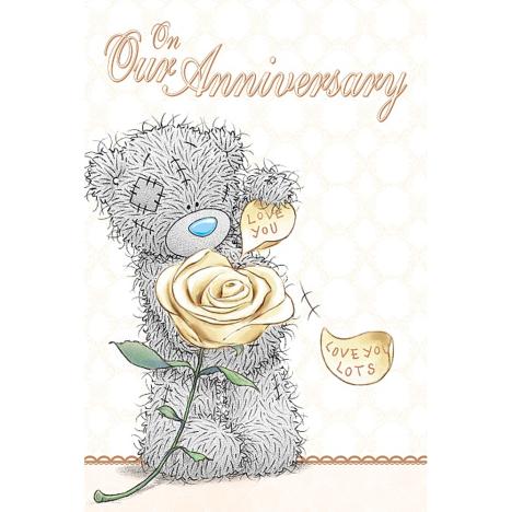 On Our Anniversary Me to You Bear Card  £3.59