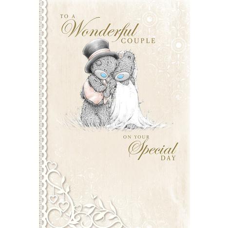 To A Wonderful Couple Me to You Bear Wedding Card  £3.59