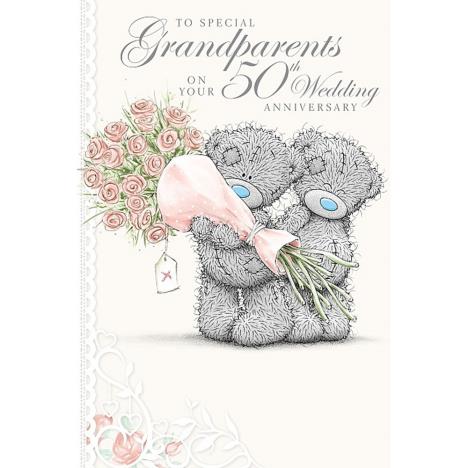 Grandparents 50th Anniversary Me to You Bear Card  £3.59