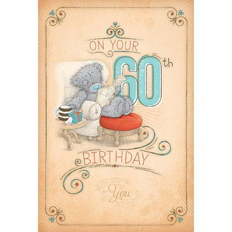 60th Birthday Me to You Bear Birthday Card  £2.49