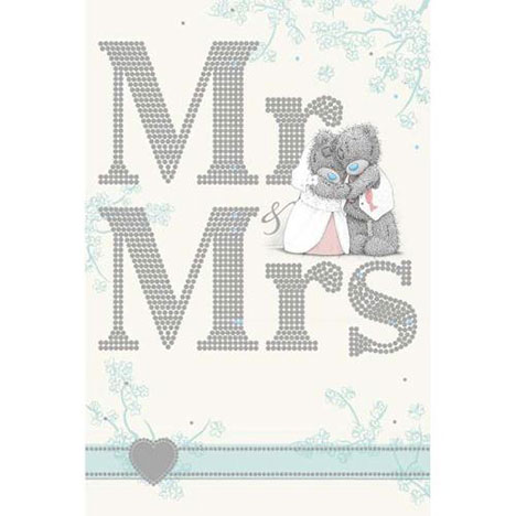 Mr & Mrs Me to You Bear Wedding Card  £2.49