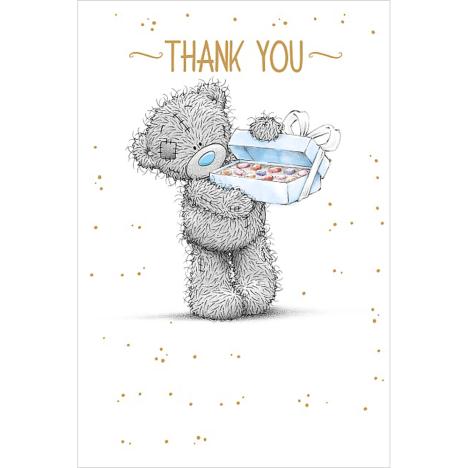 Box Of Chocolates Me to You Bear Thank You Card  £2.49
