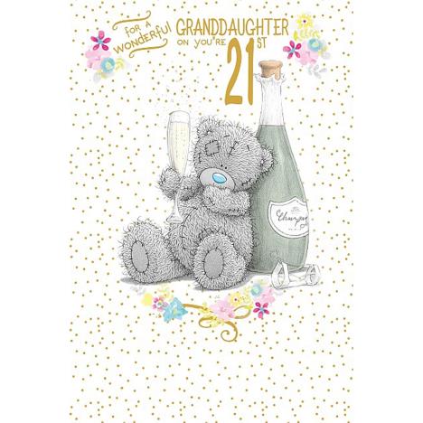 Wonderful Granddaughter 21st Me to You Bear Birthday Card  £2.49