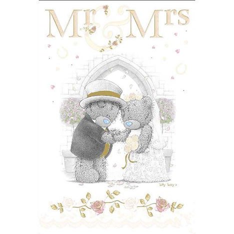 Mr & Mrs Wedding Day Me to You Bear Card  £4.99