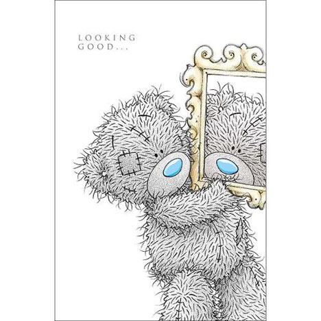 Tatty Teddy with Mirror Me to You Bear Birthday Card  £3.59