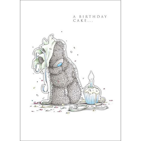 Tatty Teddy with Cake Me to You Bear Birthday Card  £3.59