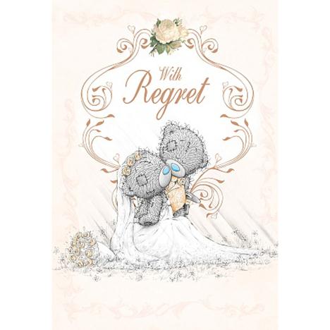 Wedding Invitation With Regret Me to You Card  £1.49