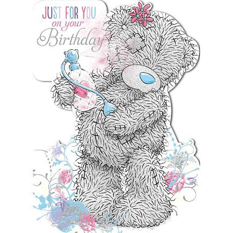 Tatty Teddy with Perfume Me to You Bear Birthday Card  £1.79