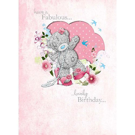 Tatty Teddy in Shoes Me to You Bear Birthday Card  £1.79