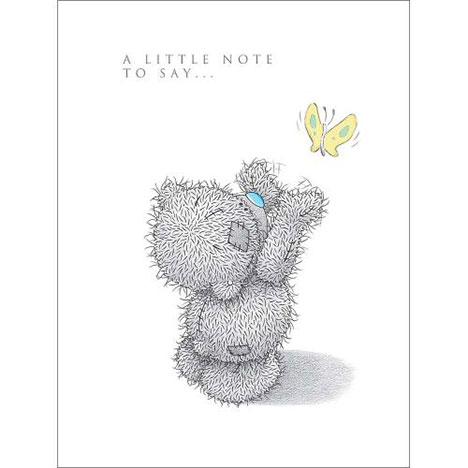 A little Note Me to You Bear Friendship Card  £1.69