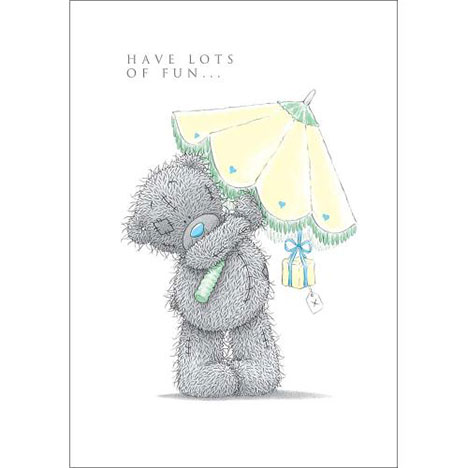 Tatty Teddy with Parasol Me to You Bear Birthday Card  £1.69