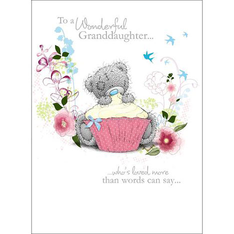 Wonderful Grandaughter Me to You Bear Birthday Card   £1.79