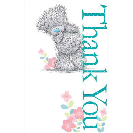 Thank You Me to You Bear Card   £1.79