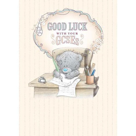 Good Luck With Your GCSEs Me to You Bear Card  £1.79