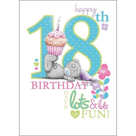 18th Birthday Me to You Bear Card  £1.79