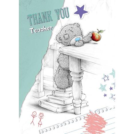 Thank You Teacher Me to You Bear Card  £1.49