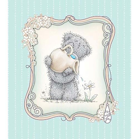 Tatty Teddy with Flower Me to You Bear Birthday Card  £2.09