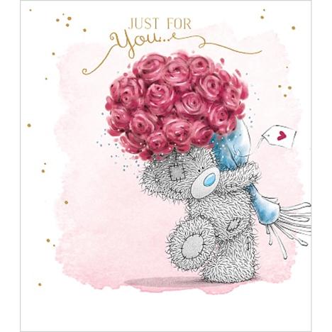 Just For You Bouquet Me to You Bear Card  £2.19
