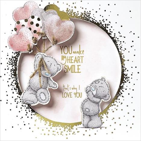 Love You Me to You Bear Card  £3.99
