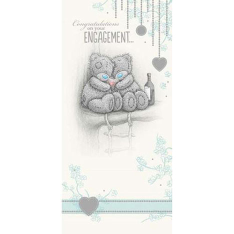 Engagement Congratulations Me to You Bear Card  £1.89