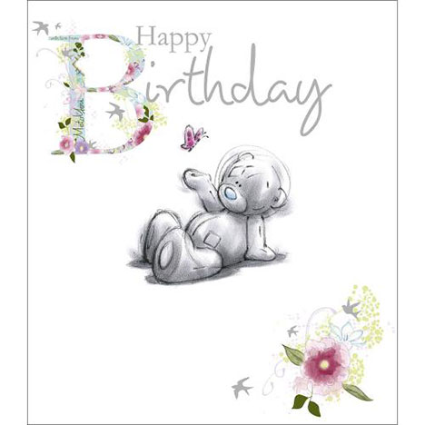 Happy Birthday Sketchbook Me to You Bear Card  £1.49