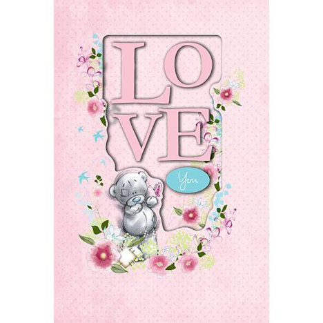 Love You Me to You Bear Card  £3.79