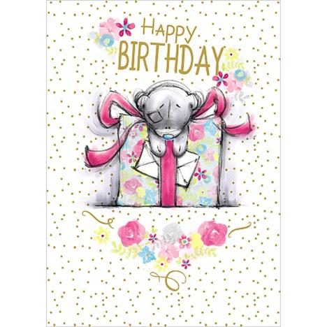 Happy Birthday Giant Gift Me to You Bear Card  £1.79