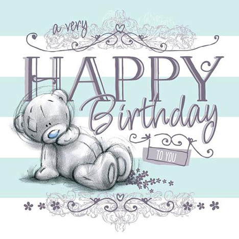 Happy Birthday Sketchbook Me to You Bear Card  £2.09
