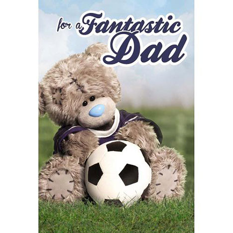 Dad with Football Me to You Bear Birthday Card  £2.49