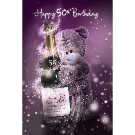 3D Holographic 50th Birthday Me to You Bear Card  £3.59