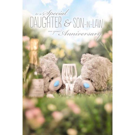 3D Holographic Daughter & Son-in-Law Anniversary Me to You Card  £3.59