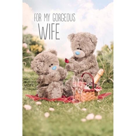 3D Holographic Gorgeous Wife Me to You Bear Card  £3.79